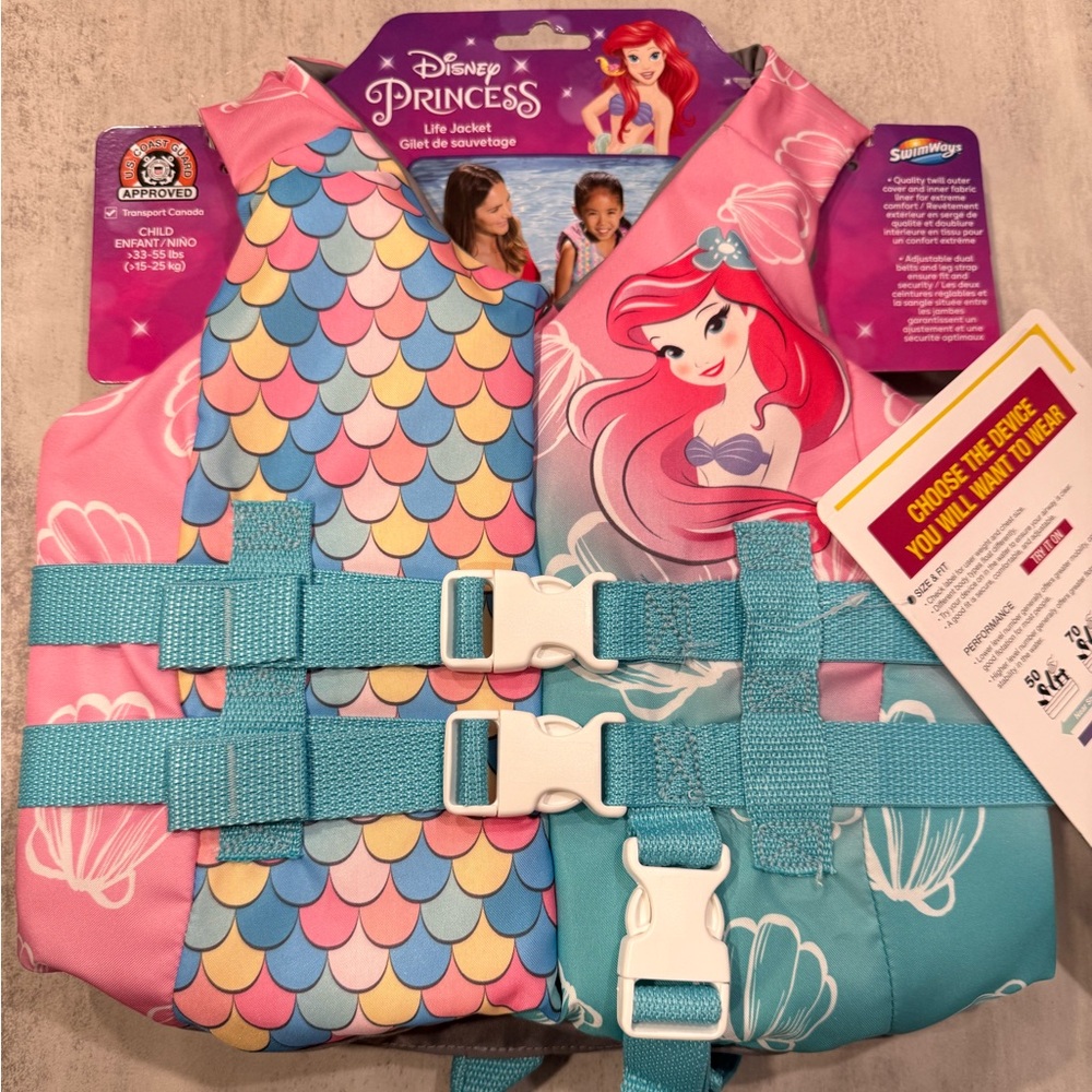 LIFE JACKET GIRL 33-55 LBS 15-25 KG (BRAND NEW)
